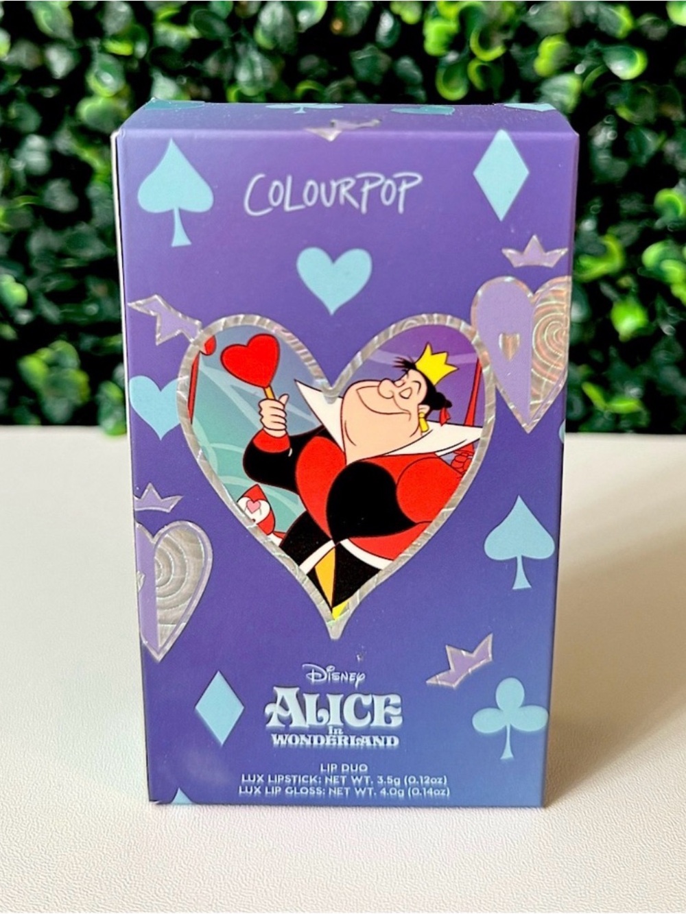 Colourpop x Disney Alice in Wonderland Queen of Hearts Lux Lip Duo (NEW)